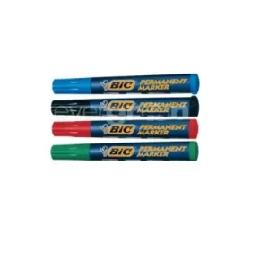 DDD-Bic Permanent Marker Bullet Tip ( Red )