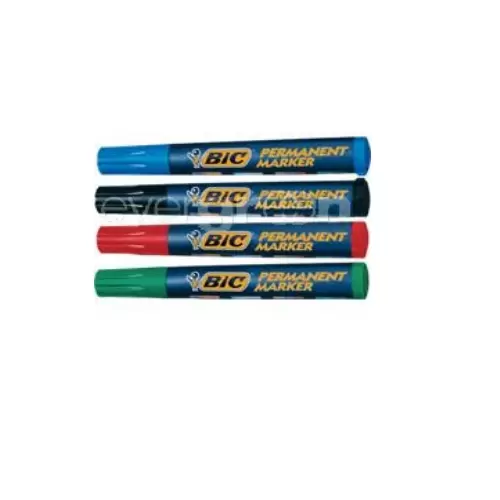 DDD-Bic Permanent Marker Bullet Tip ( Red )