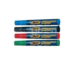DDD-Bic Permanent Marker Bullet Tip  (Blue )