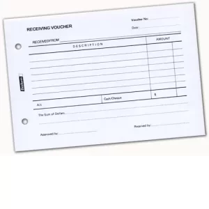 BF Receive & Return Voucher 100sheets