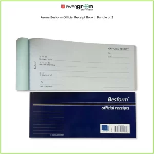 Besform Offical Receipt Book  ( 50 x 2 )