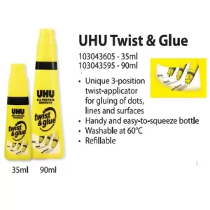 Uhu-43595 Twist & Glue 90ml