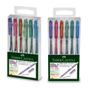 Faber Castell GW242622 True Gel Colour 0.7mm Wallet of 6
