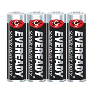 *AA Eveready Super Heavy Duty Battery  #1215  4/Pk (12'S/Box)