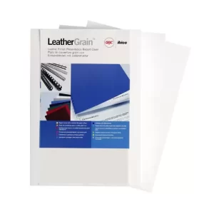 15mm Thermal white Cover 50s  to Bind 150 shts 80gsm