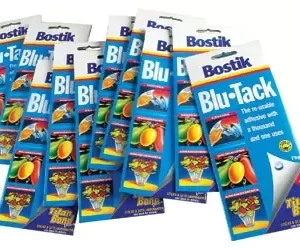 Bostik Blu-Tack White Tack 75 Gm (10 Pkt/Box,120 Box/Ctn)