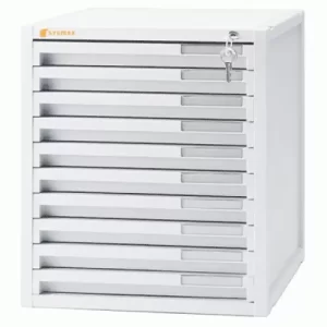 Sysmax 1110k/1210k  System File Cabinet W/Lock 10d