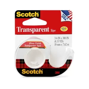 157s Scotch Transparent Tape 3/4''X300'' (144s/Ctn) 70071033198