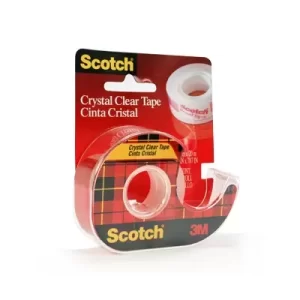 CC1920B 19mm X 20m Crystal Clear Tape In Box 144/Ctn 70071034378