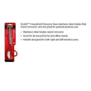 3m #1408 Household Scissors 8'' 70005079036