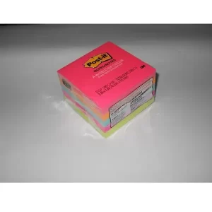 DDD - 654-5pk Post It Neon 3'' X 3'' (24/Ctn) 70005249316