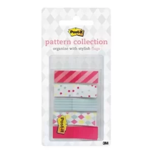 DDD - 3M #684-Candy Post it(R) Pattern Flag,Carnival Pattern collection 0.47''x1.7'' 100/pkt (24pkt/box) 70005241420
