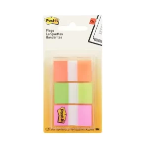 DDD - 3M 680-OLP  .94INX1.7IN, IN OTG (orange lime pink) 6PKS/INR 24 PKS/CS 70005281277