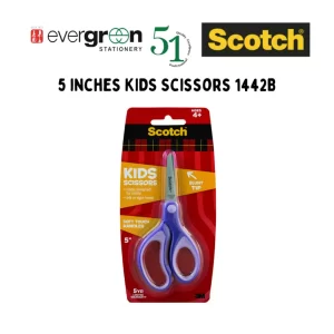 1442b 5'' Scissors Soft Grip Handles 4+(36'S/Ctn Asst) 70005166577