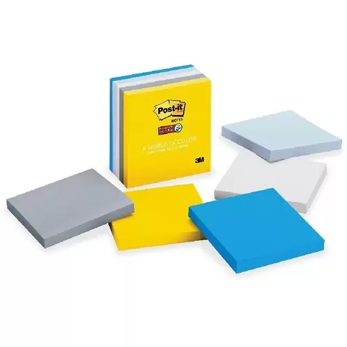 654-5SSNY 3x3 super sticky 5pds/pk, (24 pks/cs code 1470) 70005227403