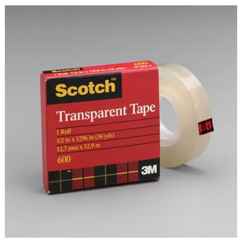 600 1/2 X36 Yd Scotch Transparent Tape (144moq) 70016031943