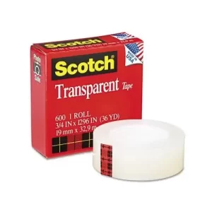 600 3/4x36yds Scotchtransparenttape(144/Ctn) 70016031950