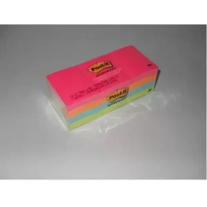 653-AN NOTES 1.5X2IN NEON COLOUR 12PD/PK 36PK/CS 70005248904