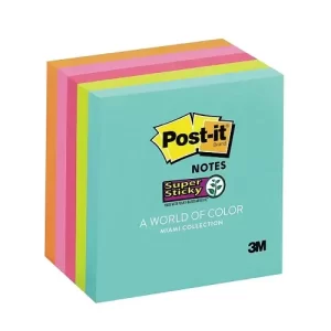 3M 654-24SSMIA-CP Post-it(R) Notes, 3 in x 3 in 8pk/Ctn 70005287571/70007053195