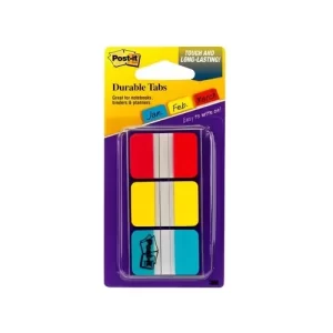 3m 686-RYBT Durable Tabs 1''X1.5''(24'S/Pkt) 70005012094
