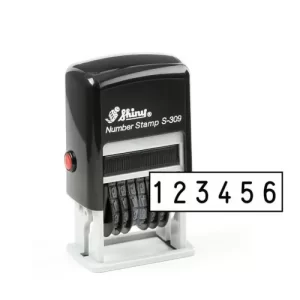 S309 Mini Number Stamp