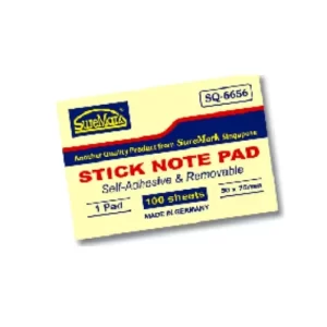 Suremark Sq6656 Stick Note Pad  2'' X 3''