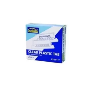 Shihmark2''Tabclearsq9511t For Filing Pockets ( Bx Of 25'S)
