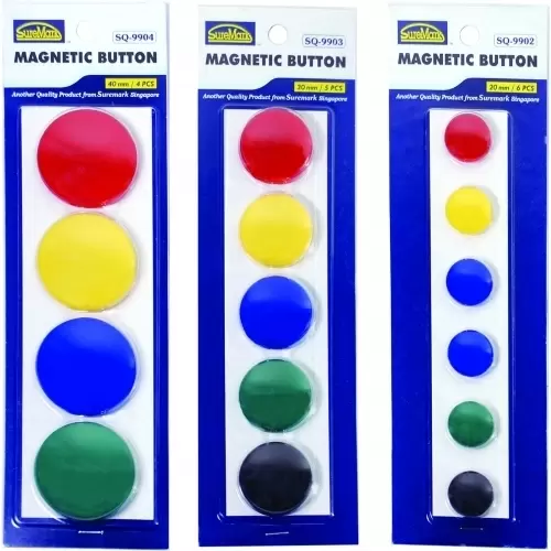 20mm Magnetic Button 6pcs/Pkt