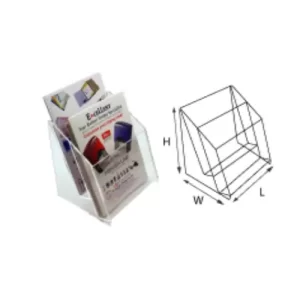 50835acrylicleafletholder2t61/4''