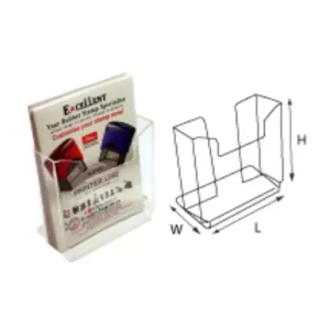 A4 Acrylic Leaflet  Holder Wall Mounting #51005