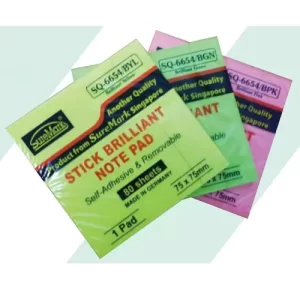 Suremark SQ-6654/BPK 75x75mm 80shts