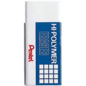 Pentel Zeh10 Hipolymer Eraser Large Size: 65x24.5x12.5mm (36'/Box)