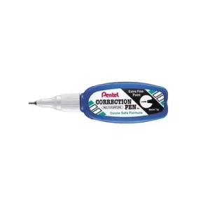 Pentel ZL102-W Correction Pen 4.2ml Extra Fine Needle Point 12pcs/Bx
