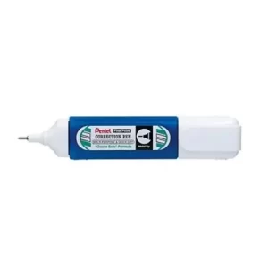 Pentel ZL31-W Correction Pen Fine Point Metal Tip 12ml Blue bottle