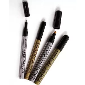 Pilot Silver Perm Marker Exfine 0.5mm Sc-S-Ef