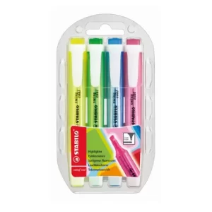 Stabilo 275/4 Swing Cool Highlighter (4pcs/Pk)