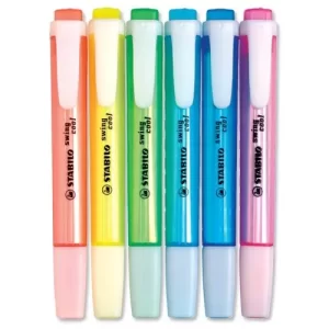 Stabilo 275/6 Swing Cool Highlighter (6pcs/Pk)