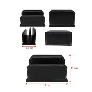 SLS-LV25 Fau Leather Letter Stand 16x10cm