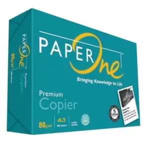 Paper One A3 80gm Copier Paper  (1ctn/5reams)