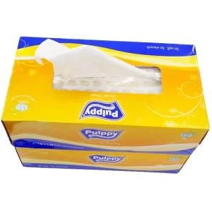 Pulppy Tissues Boxes 2Ply 150's 5Boxes/Bundle (10 Bundle/Ctn)