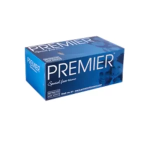 Premier Deluxe Tissue Box 3plyx120 5bx/Pk, 10pkts/Ctn