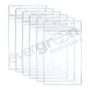 D202 Name Badge Holder 10.7x6.4cm (Vertical)