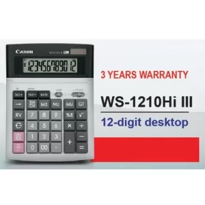 WS-1210HI 12 Digits Tilter Calculator