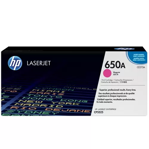 HP CE273A 650A MAGENTA TONER FOR CP5525