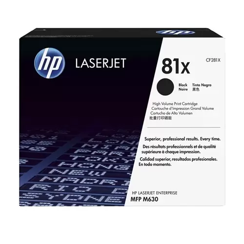 HP CF281X 81X BLACK TONER