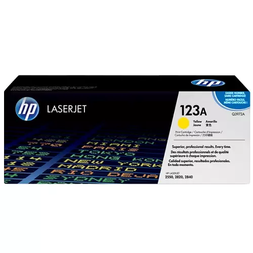 HP Q3972A YELLOW TONER