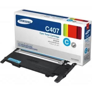 Samsung Clt-C407s Cyan (For Use On Samsung Clx-3185fw)
