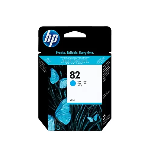 HP C4911A 82 CYAN INK CARTRIDGE