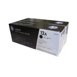HP Q2612AD 12A  BLACK TONER DUAL PACK