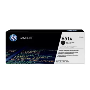 HP CE340A 651A  BLACK TONER